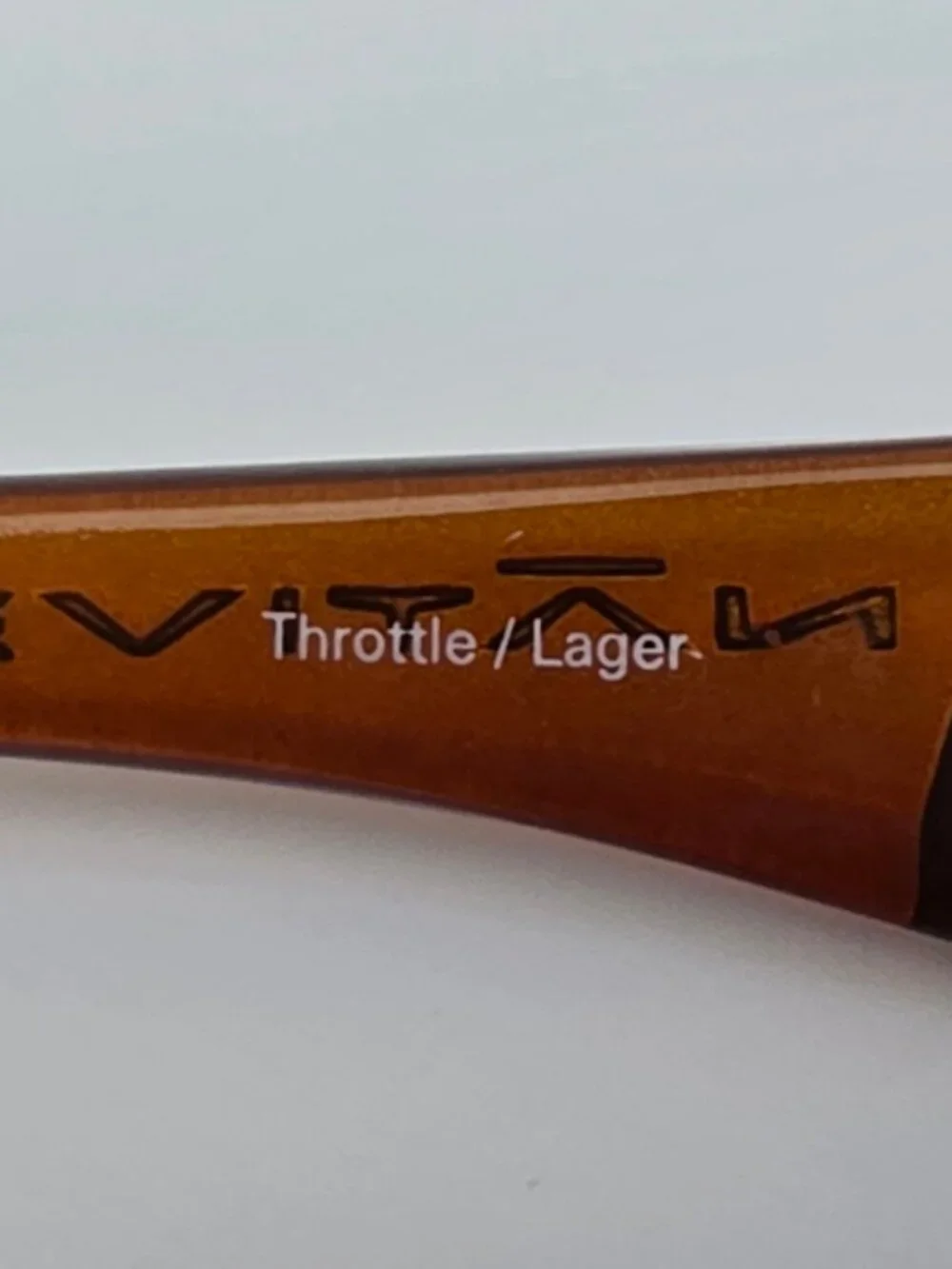 Native Throttle Lager Frame Polarized Green Lens Sunglasses Italy 57-16-128